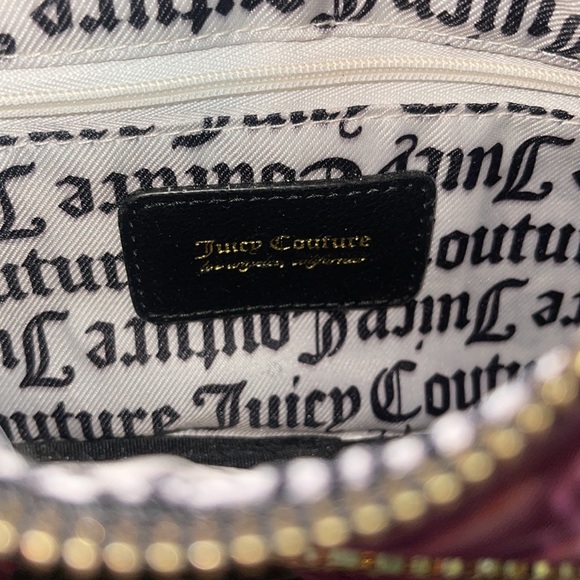 Juicy Couture Shoulder Bad W/ Card Bag - Picture 4 of 7